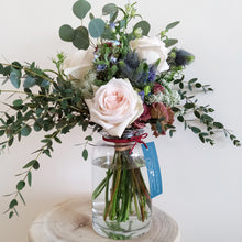 Load image into Gallery viewer, Vase + Summer Breeze Rose Bouquet (Large)